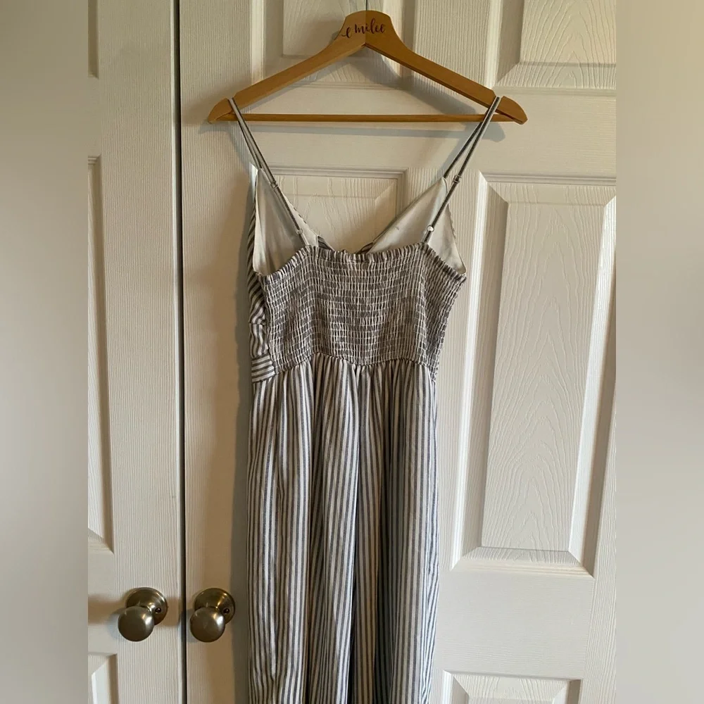 Striped jumpsuit - Picture 2 of 6